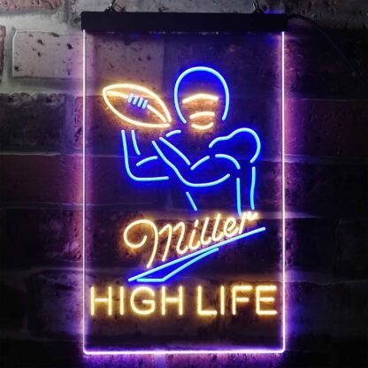 Miller Football 2 LED Neon Sign neon sign LED