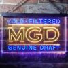 Miller Genuine Draft Banner LED Neon Sign
