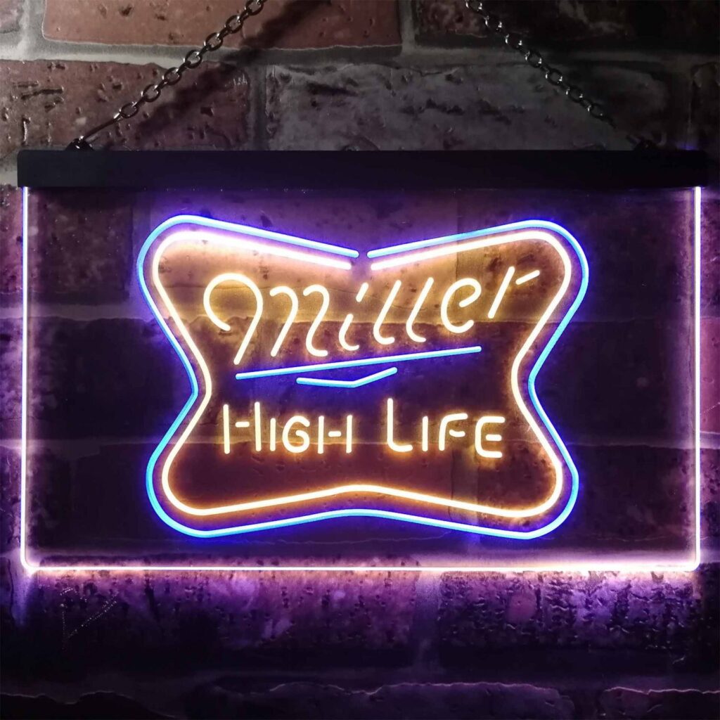 Miller High Life LED Neon Sign - neon sign - LED sign - shop - What's ...