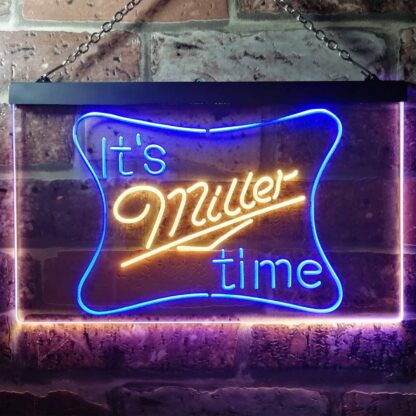 Miller It's Miller Time LED Neon Sign neon sign LED