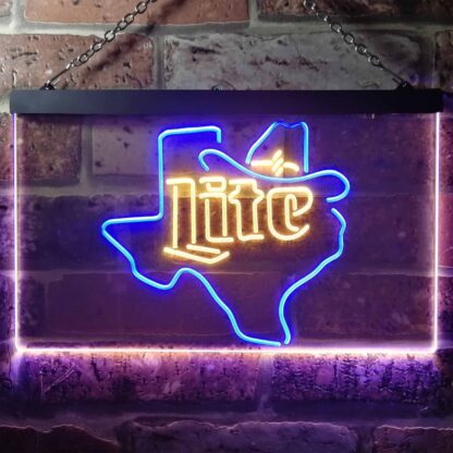 Miller Lite - Cowboy LED Neon Sign neon sign LED