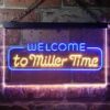 Miller Welcome LED Neon Sign
