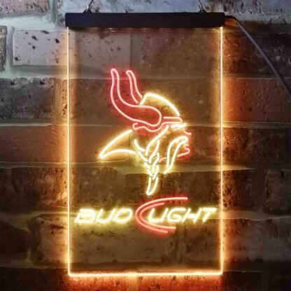 Minnesota Vikings Bud Light LED Neon Sign neon sign LED