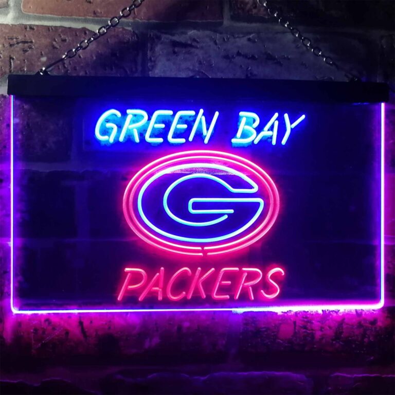 Green Bay Packers Logo 1 LED Neon Sign - neon sign - LED sign - shop