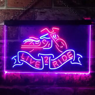 Harley Davidson Live 2 Ride Bike LED Neon Sign neon sign LED