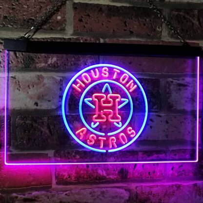 Houston Astros Logo 1 LED Neon Sign - Legacy Edition neon sign LED