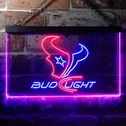 Houston Texans Bud Light LED Neon Sign neon sign LED