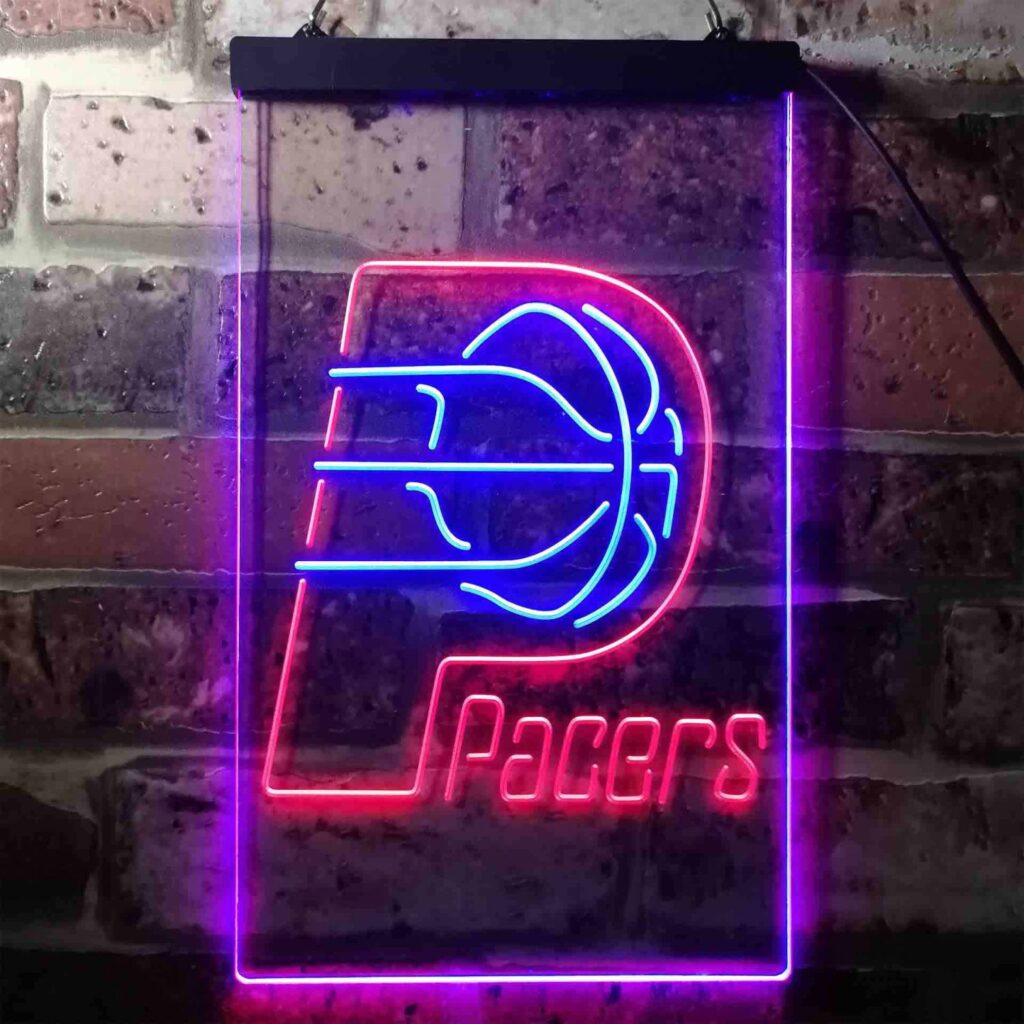 Indiana Pacers Logo LED Neon Sign - Legacy Edition - neon sign - LED ...