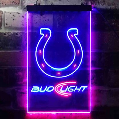 Indianapolis Colts Bud Light LED Neon Sign neon sign LED