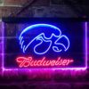 Iowa Hawkeyes Budweiser LED Neon Sign