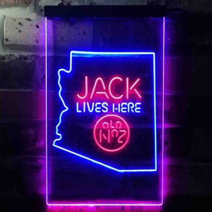 Jack Daniel's Jack Lives Here - Arizona LED Neon Sign neon sign LED