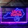 Jack Daniels Jack Lives Here Kentucky LED Neon Sign