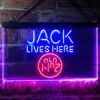 Jack Daniels Jack Lives Here LED Neon Sign