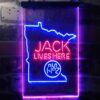 Jack Daniels Jack Lives Here Minnesota LED Neon Sign