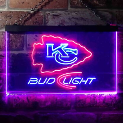 Kansas City Chiefs Bud Light LED Neon Sign neon sign LED