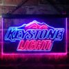 Keystone Light Mountain Logo LED Neon Sign