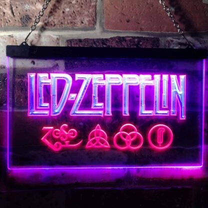 Led Zeppelin Logo 1 LED Neon Sign neon sign LED