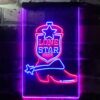 Lone Star Beer Shoe LED Neon Sign