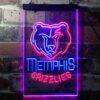 Memphis Grizzlies Logo LED Neon Sign