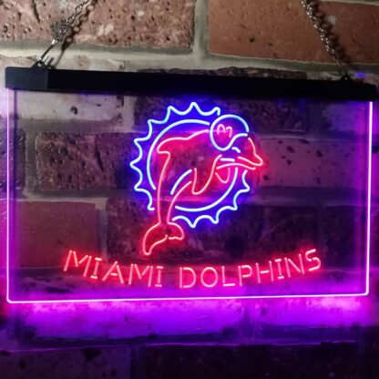 Miami Dolphins LED Neon Sign - Legacy Edition neon sign LED