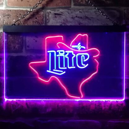 Miller Lite - Cowboy LED Neon Sign neon sign LED