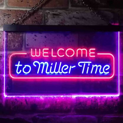 Miller Welcome LED Neon Sign neon sign LED