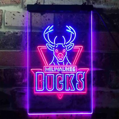 Milwaukee Bucks Logo LED Neon Sign neon sign LED