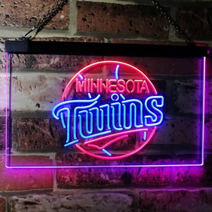 Minnesota Twins Logo 1 LED Neon Sign neon sign LED