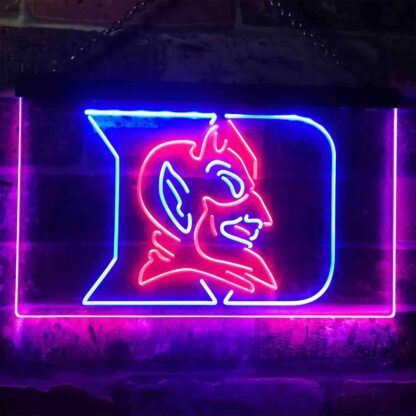 Duke Blue Devils Logo LED Neon Sign neon sign LED