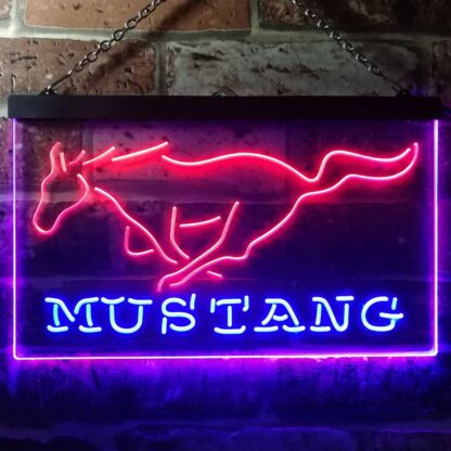 Ford Mustang Horse LED Neon Sign neon sign LED