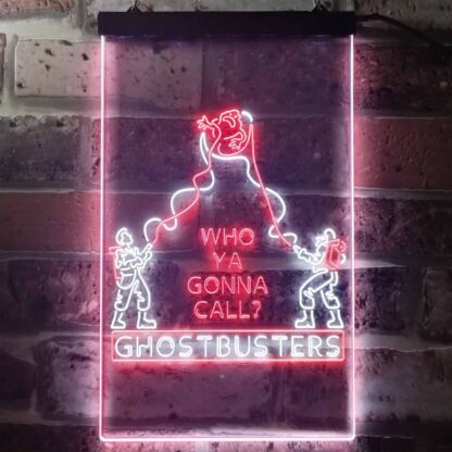 Ghostbusters Who Ya Gonna Call? LED Neon Sign neon sign LED