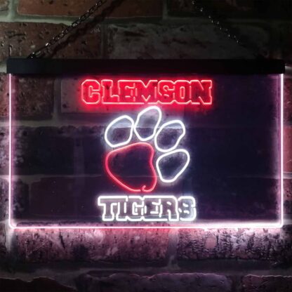 Clemson Tigers Logo LED Neon Sign neon sign LED