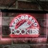 Colorado Rockies Logo 1 LED Neon Sign