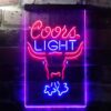 Coors Light Bull LED Neon Sign
