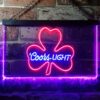 Coors Light Clover Shamrock LED Neon Sign