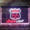 Coors Light Route 66 LED Neon Sign