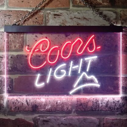 Coors Light Small Mountain LED Neon Sign neon sign LED