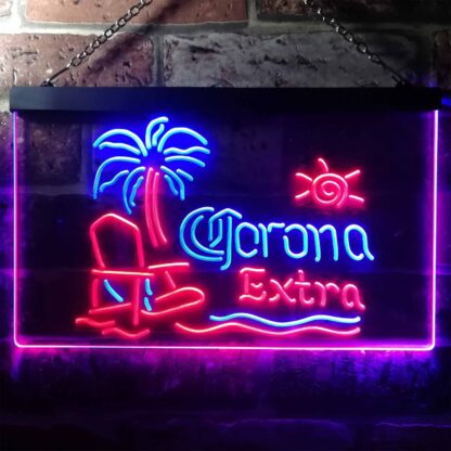 Corona Extra - Tropical Chair LED Neon Sign neon sign LED