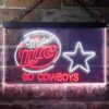 Dallas Cowboys Miller Lite LED Neon Sign