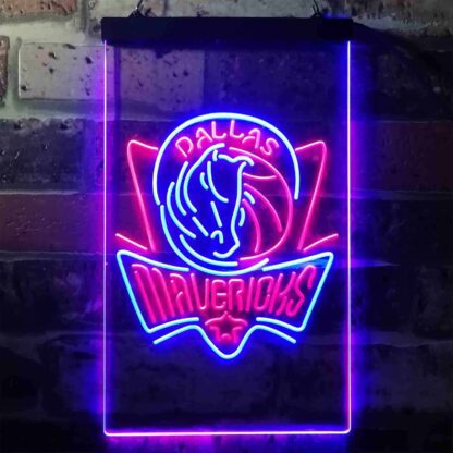 Dallas Mavericks Logo LED Neon Sign - Legacy Edition neon sign LED