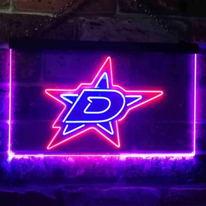 Dallas Stars Logo 1 LED Neon Sign neon sign LED