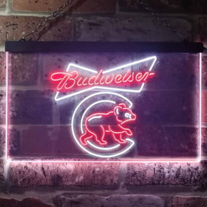 Chicago Cubs Budweiser LED Neon Sign neon sign LED