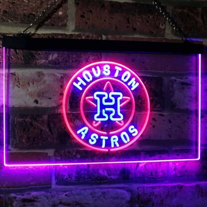 Houston Astros Logo 1 LED Neon Sign - Legacy Edition neon sign LED