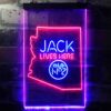 Jack Daniels Jack Lives Here Arizona LED Neon Sign