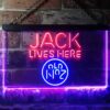 Jack Daniels Jack Lives Here LED Neon Sign