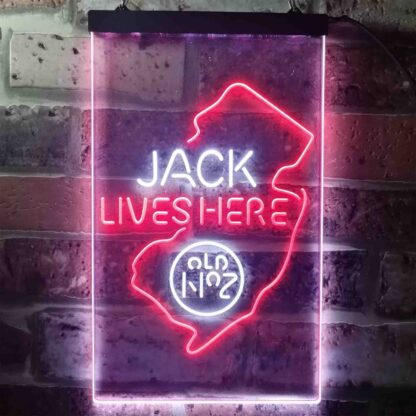 Jack Daniel's Jack Lives Here - New Jersey LED Neon Sign neon sign LED