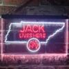 Jack Daniels Jack Lives Here Tennessee LED Neon Sign