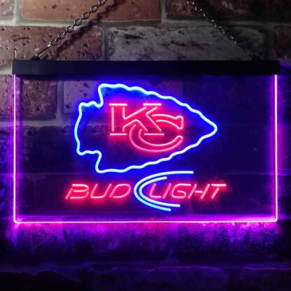 Kansas City Chiefs Bud Light LED Neon Sign neon sign LED