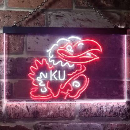 Kansas Jayhawks KU Logo LED Neon Sign neon sign LED