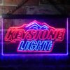 Keystone Light Mountain Logo LED Neon Sign